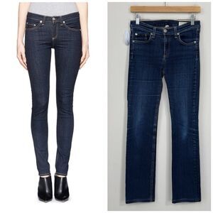 rag & bone Cigarette Skinny Jeans Size 27 Heritage Dark Wash Slim Fit